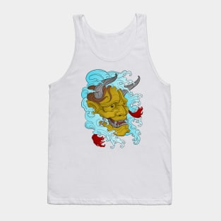 Japanese Mask Tank Top